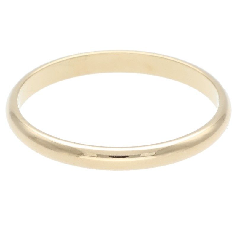 Cartier Classic Band 18K Yellow Gold Yellow Gold Ring Men's Size 19