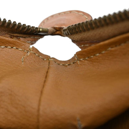 Celine Pouch Macadam PVC Leather Brown 04ka884