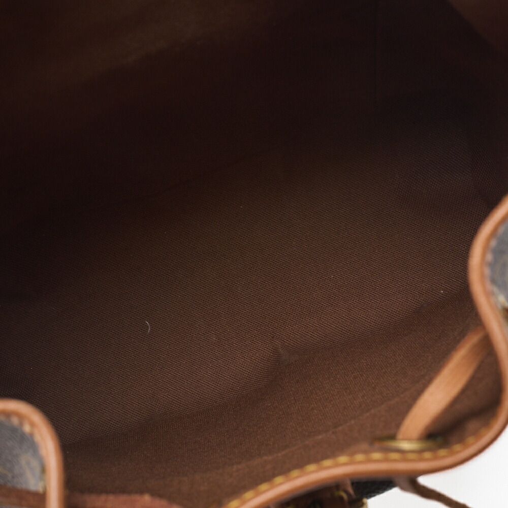 Louis Vuitton Monogram Montsourisー Mini Backpack Brown (gold Hardware) Shoulder