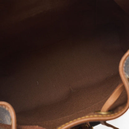 Louis Vuitton Monogram Montsourisー Mini Backpack Brown (gold Hardware) Shoulder
