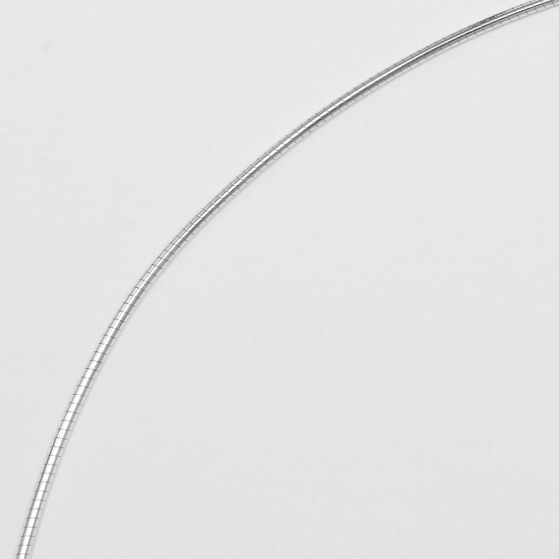 Tiffany & Co Heart Key Choker Silver 925 Ladies 6.7g Necklace