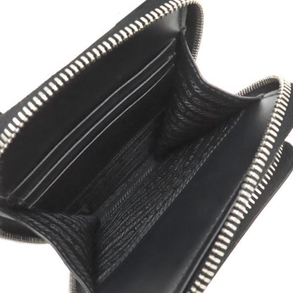 Prada Shoulder Bag Re-Nylon Smartphone Case Nylon Leather Black Silver Hardware