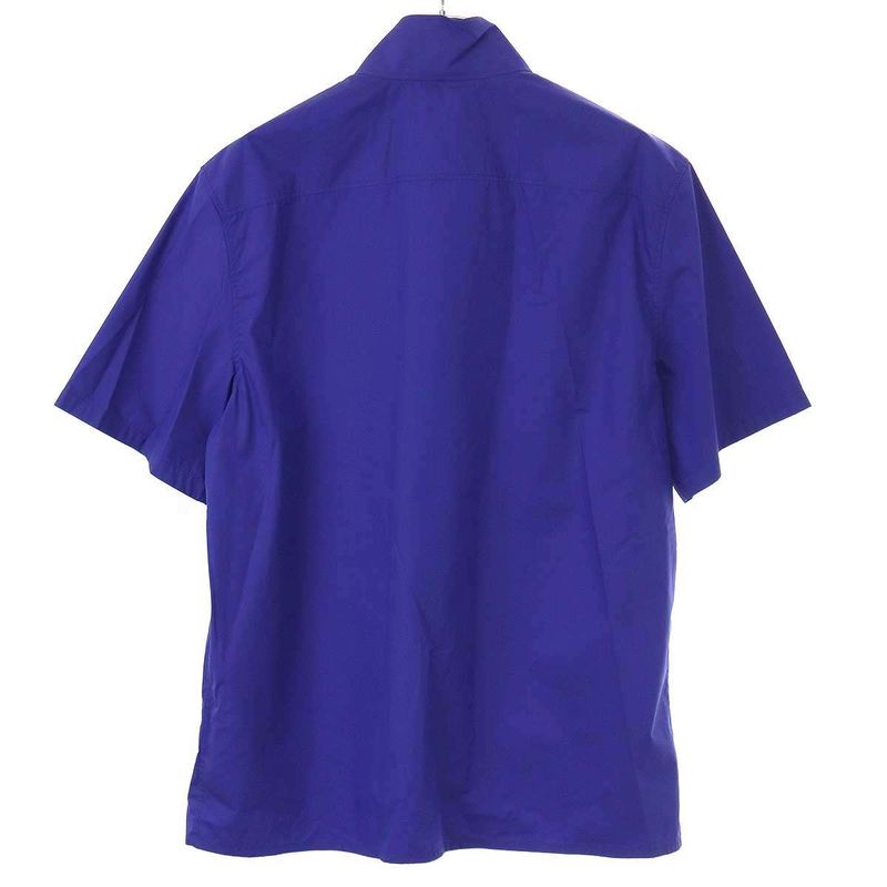 Louis Vuitton 22aw LV Split Short Sleeve Pullover Shirt Rm222m Mn8 Hns04w Blue L