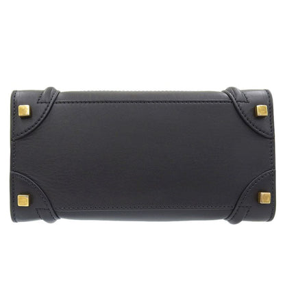 Celine Luggage Micro Shopper Handbag