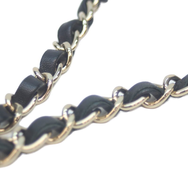 Chanel As1626 No 29 Black Ghardware Lambskin 2WAY Vanity Shoulder Bag Chain