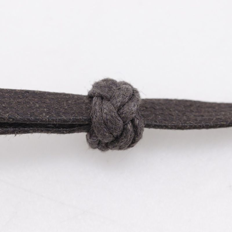 Hermes Ism Buffalo Horn Brown Ladies 28g Necklace