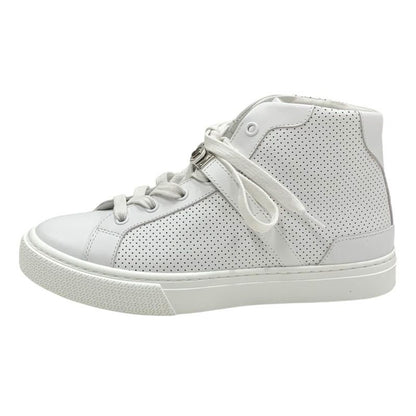 Hermes Daydream Sneakers High Cut Sneakers Shoes Kelly Hardware Leather White