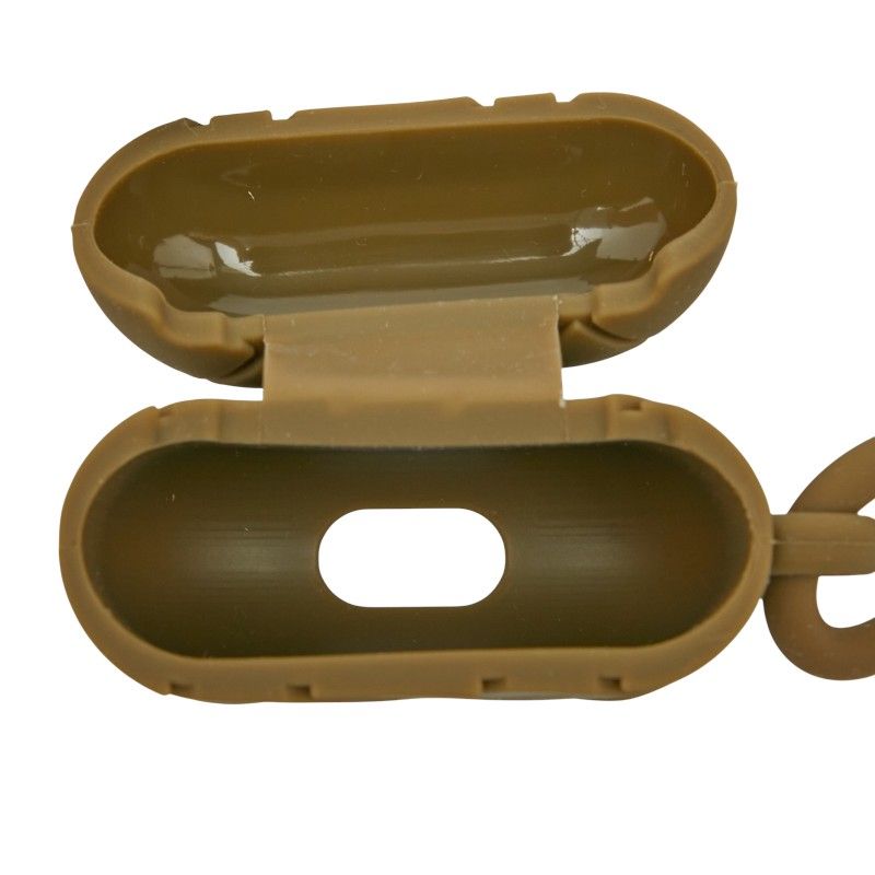 Bottega Veneta Intrecciato Earphone Case Airpods Pro Case 691715 Khaki Rubber