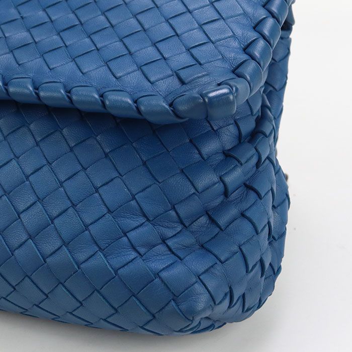 Bottega Veneta Chain Intrecciato Shoulder Bag Leather Women