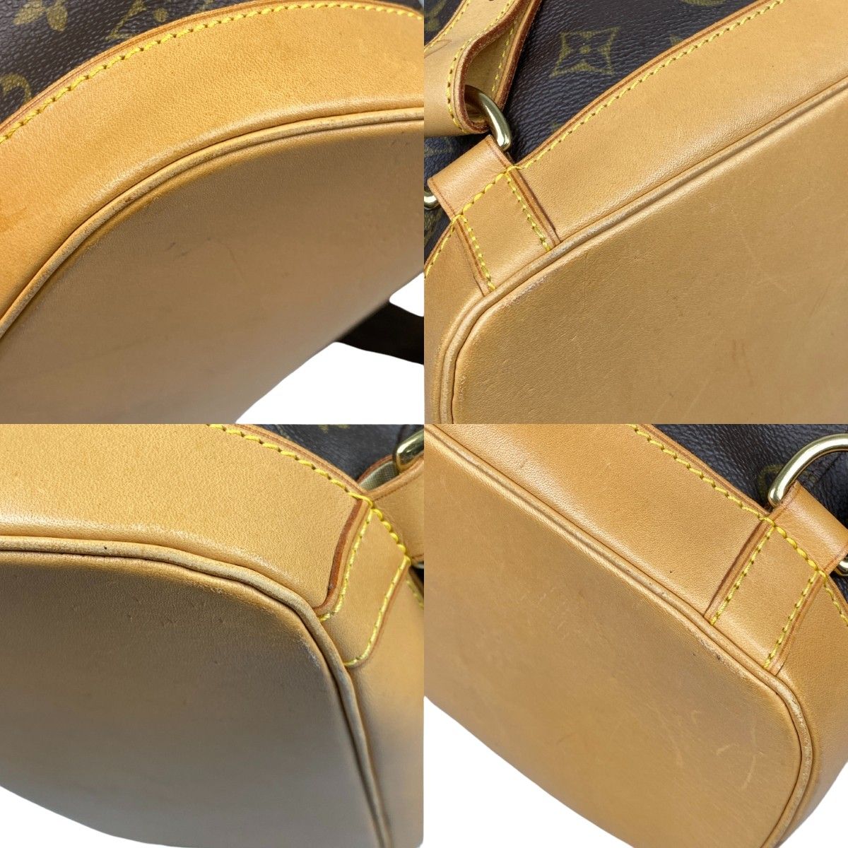Louis Vuitton Monogram Monsouris GM Rucksack M51135 Brown
