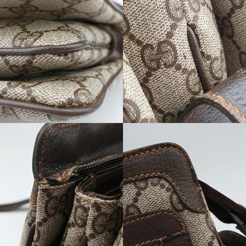 Guccigg Supreme Ophidia Brown PVC Coated Canvas