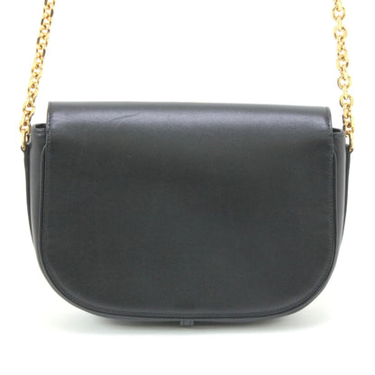 Celine Triomphe Chain Shoulder Bag Black