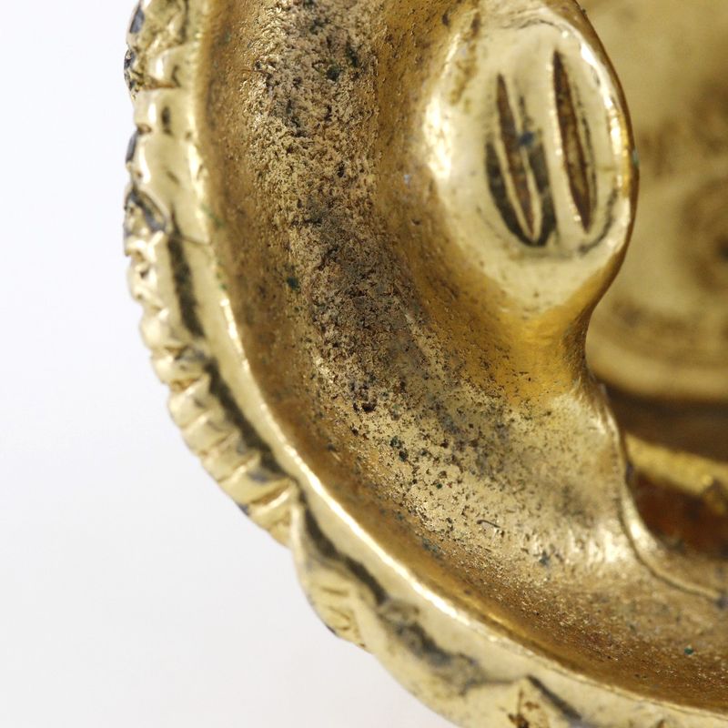 Chanel Gold Plated Ladies 30.2g Earrings