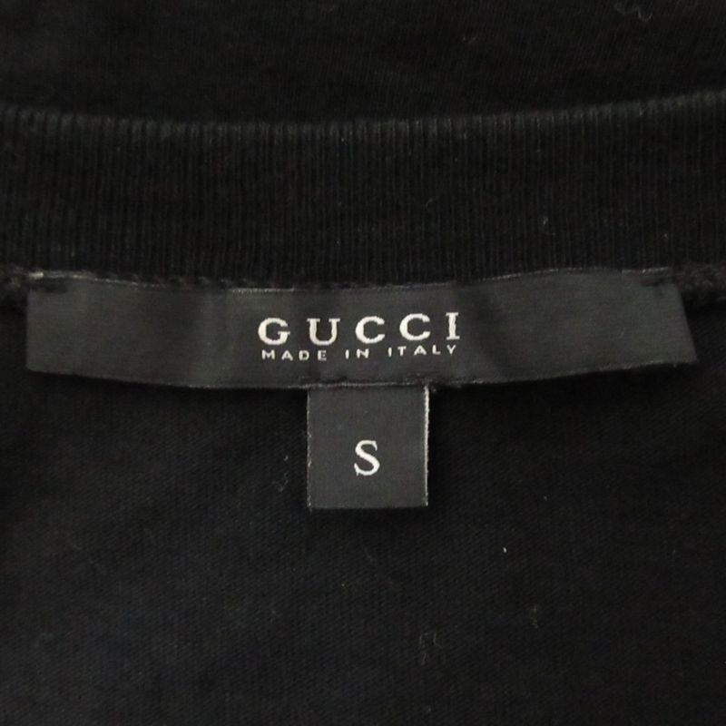 Gucci Logo Embroidery Crew Neck Short Sleeve T-Shirt Cut and Sewn 192131 X3252