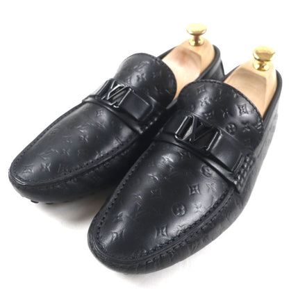  Louis Vuitton 2023 Hockenheim Line Leather Monogram Loafer With LV Logo