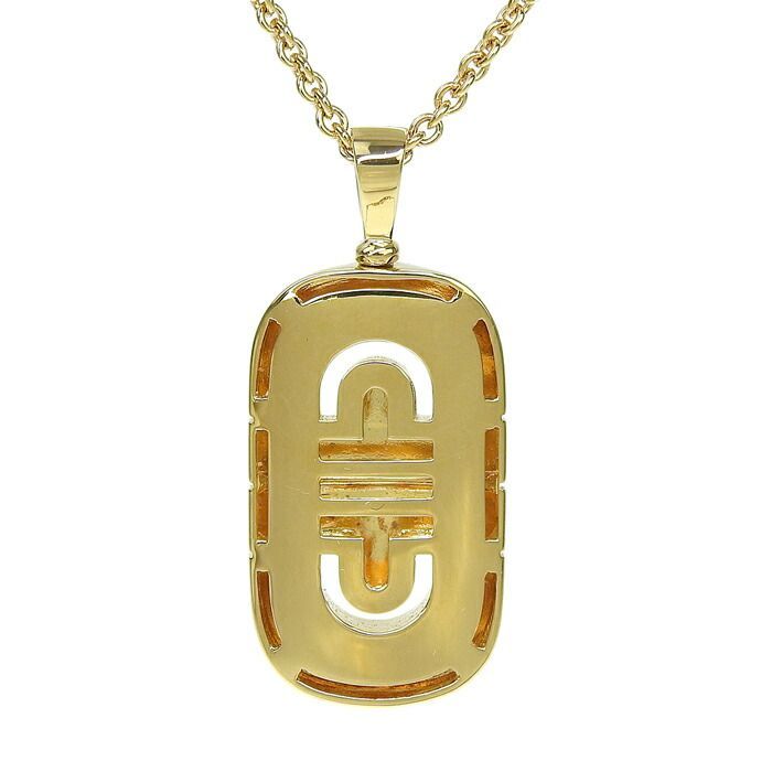 Bvlgari Bulgari Parentesi Necklace 18K Yellow Gold 750 Yellow Gold With 45cm