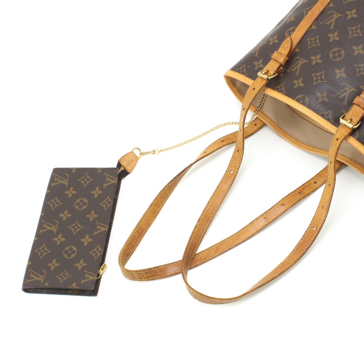 Louis Vuitton Monogram Bucket 27 Tote Bag