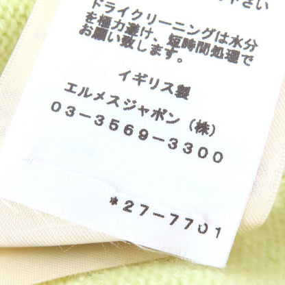 Hermes 22AW 2h2603d1 100% Cashmere Serie Buttons Long Sleeves Oversized Sweater