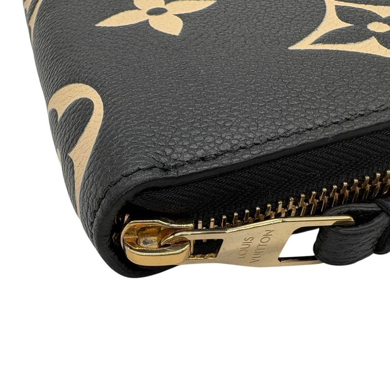 3352 Louis Vuitton Long Wallet Zippy Wallet M80481 Monogram Empreinte LV