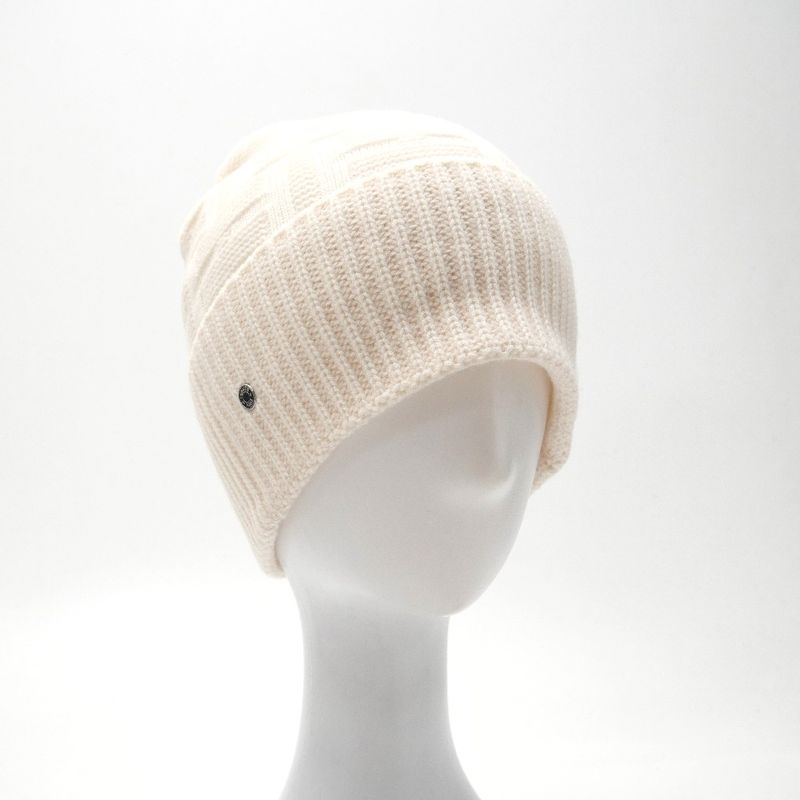 Hermes Freckens Knit Cap Size S Serie Button H Logo Ribbed Beanie Hat