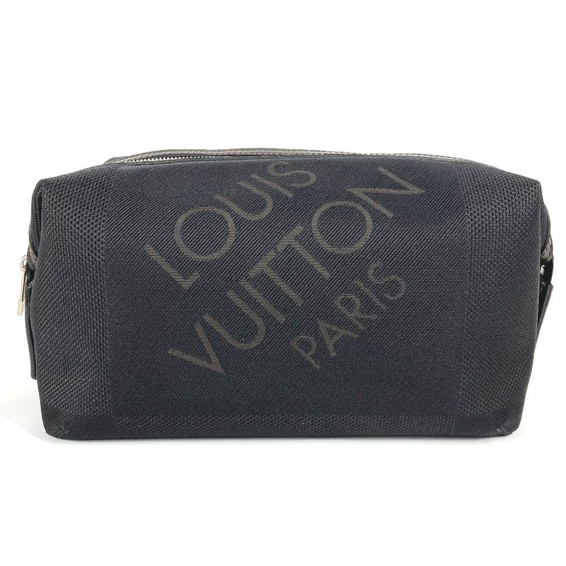 Louis Vuitton Trousse Albatross Second Bag M93091 Damier Geant Canvas Black