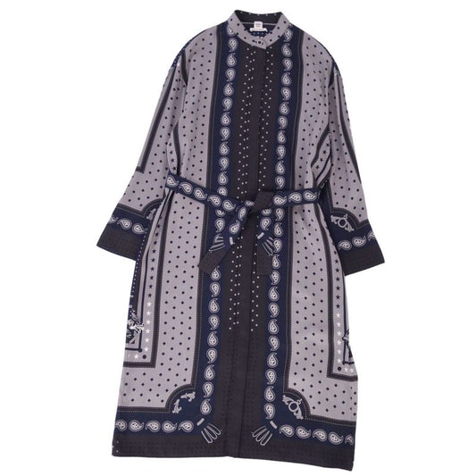 Hermes Dress 22AW Shirt All-over Silk Tote