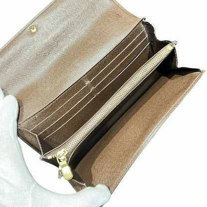 Louis Vuitton Damier Portefeuille Sarah N61734 Long Wallet Unisex