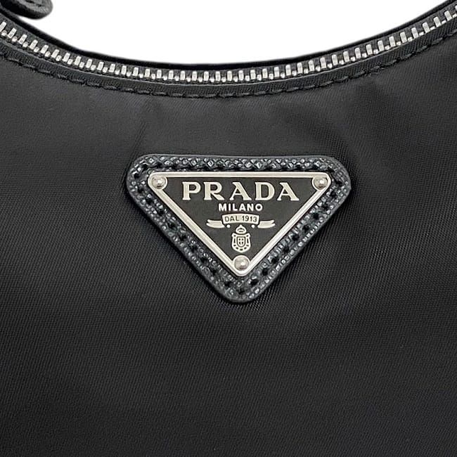 Prada 2way Bag Black NERO Reedition 2005