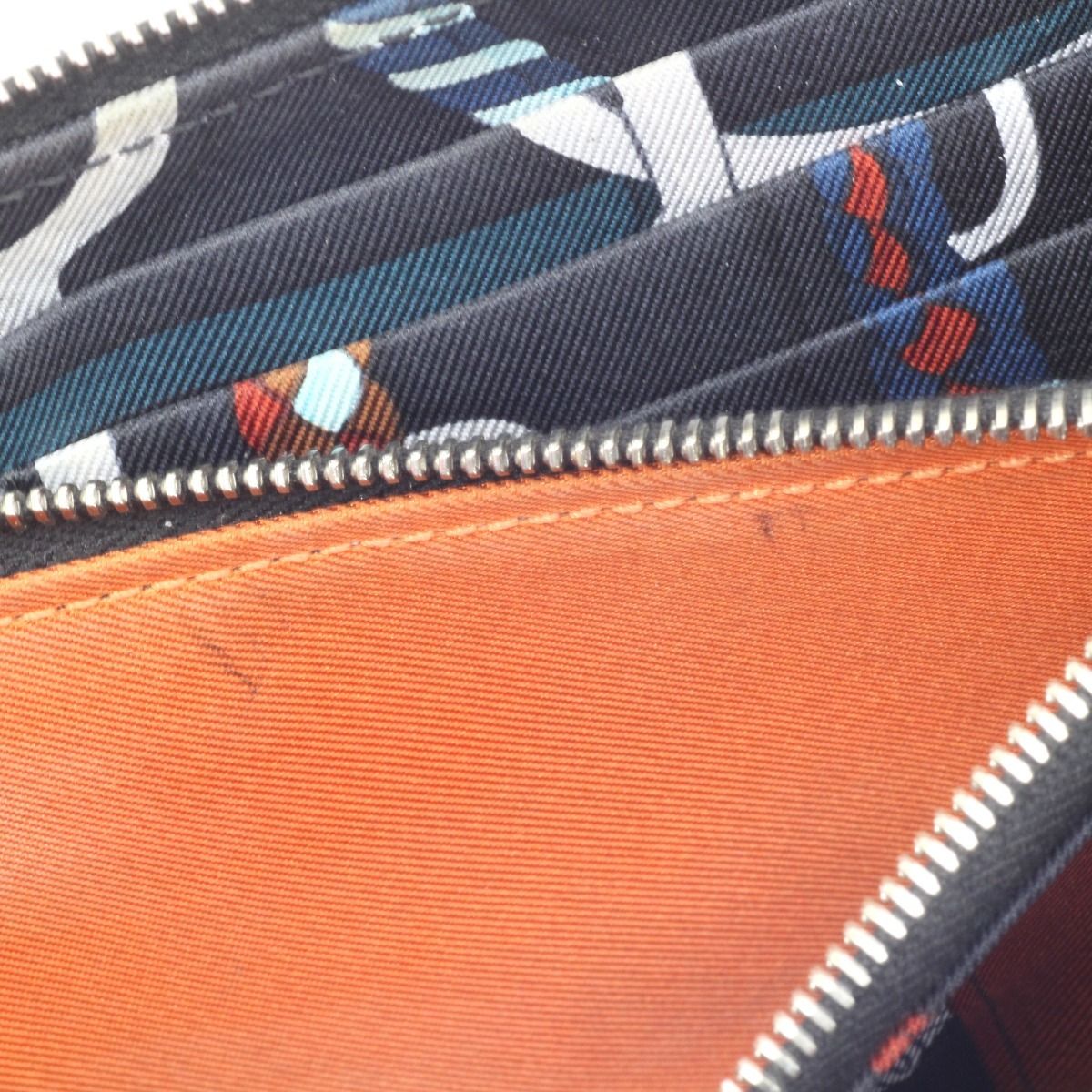 Hermes Long Wallet Azap Silk-in Long Epson Leather Black