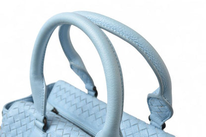 Bottega Veneta Mini Boston Shoulder Bag 2way Bottega Veneta Bag Intrecciato Sky