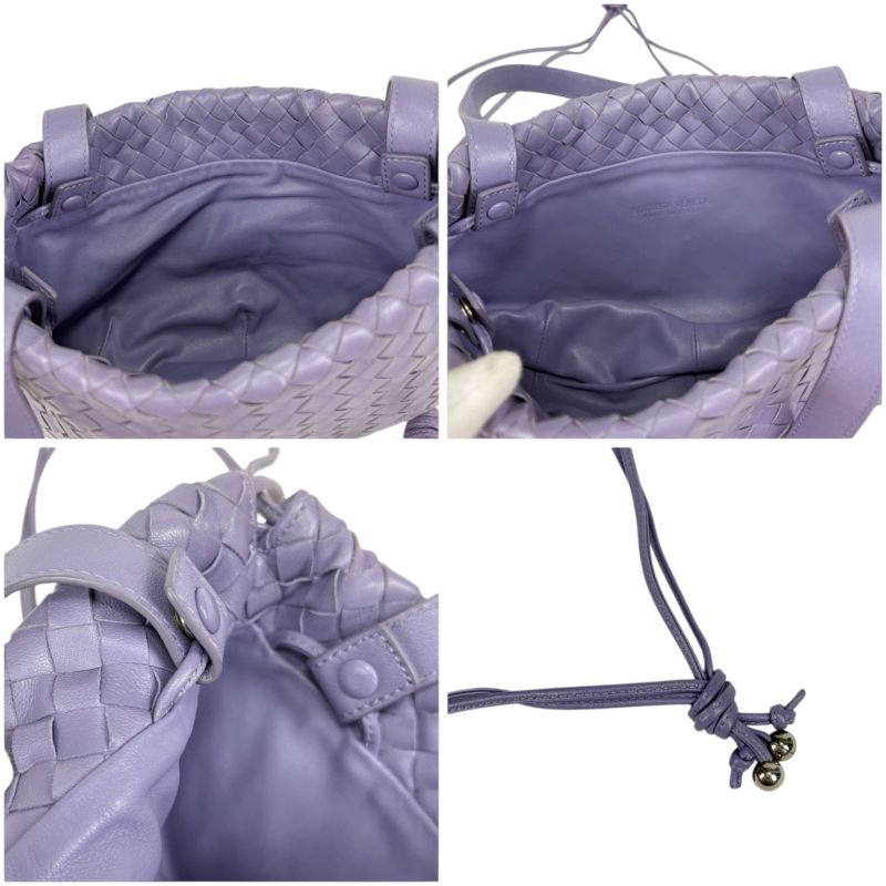 Bottega Veneta Intrecciato Mini The Valve Drawstring Ring Bag Drawstring Shape