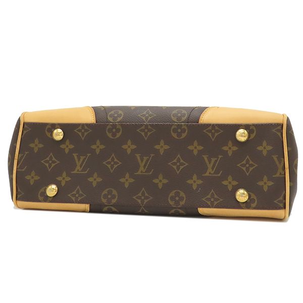 Louis Vuitton Handbag Beverly MM Monogram Canvas Monogram Gold Hardware Brown
