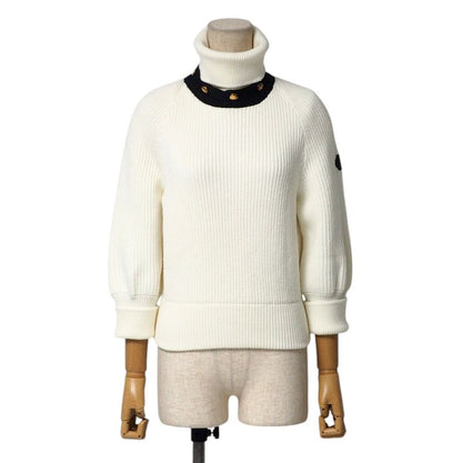 Louis Vuitton Sweater Size S 2WAY Turtleneck Ribbed Knit Sweater [recommended]