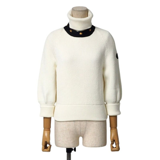 Louis Vuitton Sweater Size S 2WAY Turtleneck Ribbed Knit Sweater [recommended]