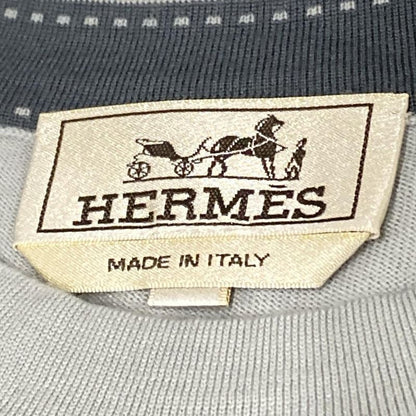 Hermes Long Sleeve Sweater Size XS Men's - H557185ha Blue Grey 2025ss