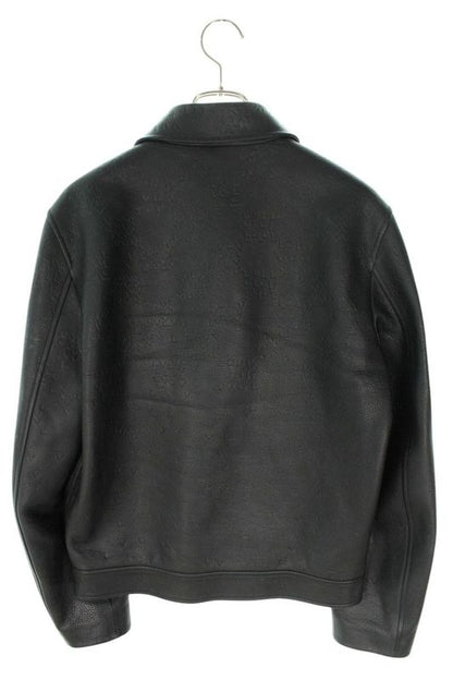 Louis Vuitton 22AW Rm222m RMT Hnl08w Damier Spread Leather Jacket Men 44