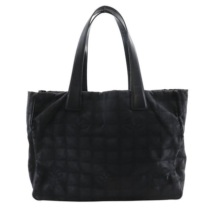 Chanel Tote MM New Travel Line A15991 Nylon Canvas Black Ladies Tote Bag