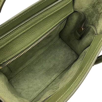 Celine Nano Luggage Handbag - 15LK - Nano - Khaki - Women