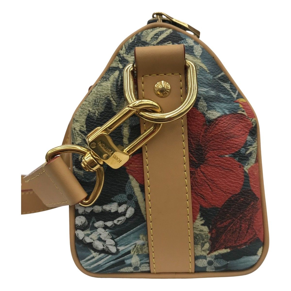 Louis Vuitton Keepall Bandouliere 25 Surfing Monogram M25440 Navy Blue