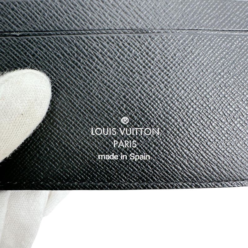 Louis Vuitton N62664 Damier Graphite Wallet Portefeuille Marco Fold Wallet