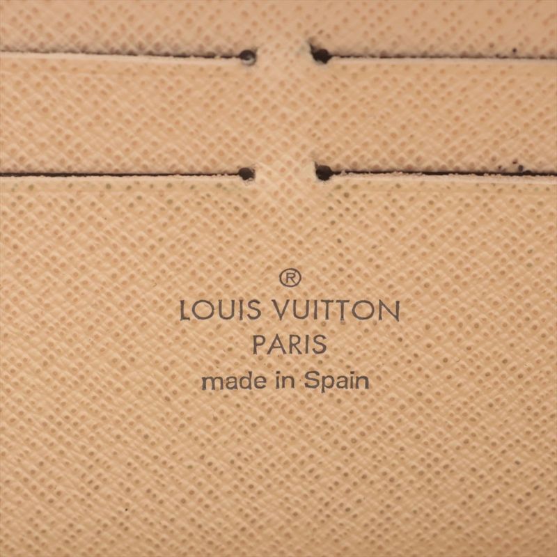 Louis Vuitton Damier Azure Zippy Wallet Round Zip Wallet Long Wallet N60019