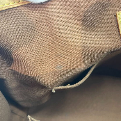 Louis Vuitton Monogram Patignol M51156 Handbag Brown Preowned 005383