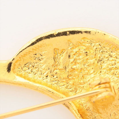Yves Saint Laurent Yves Saint Laurent Dolphin Motif Pin Brooch GP Gold Made In