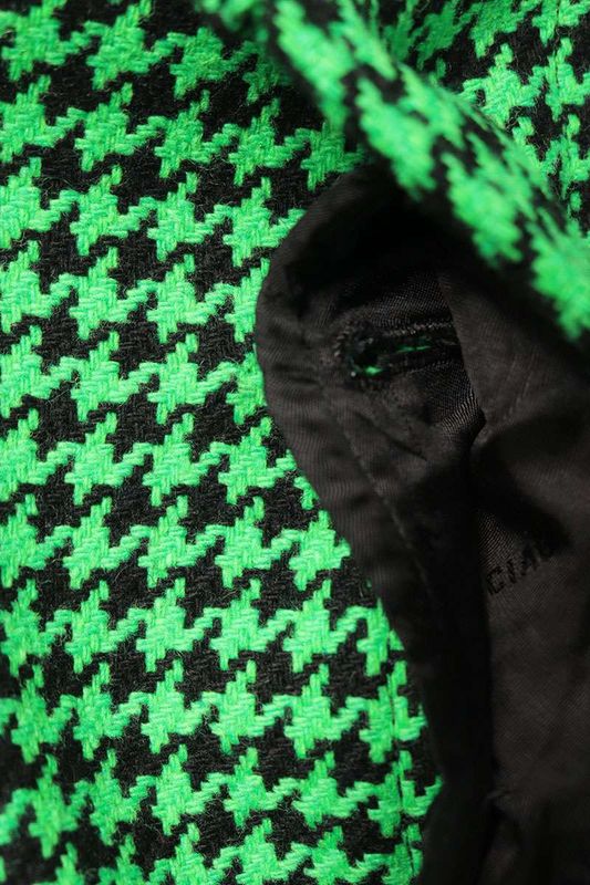 Balenciaga 626564 Tiu12 Staggered Wool Long Skirt Women 38