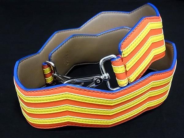 FENDI Strap You Shoulder Strap For Bag Shoulder Strap Orange And