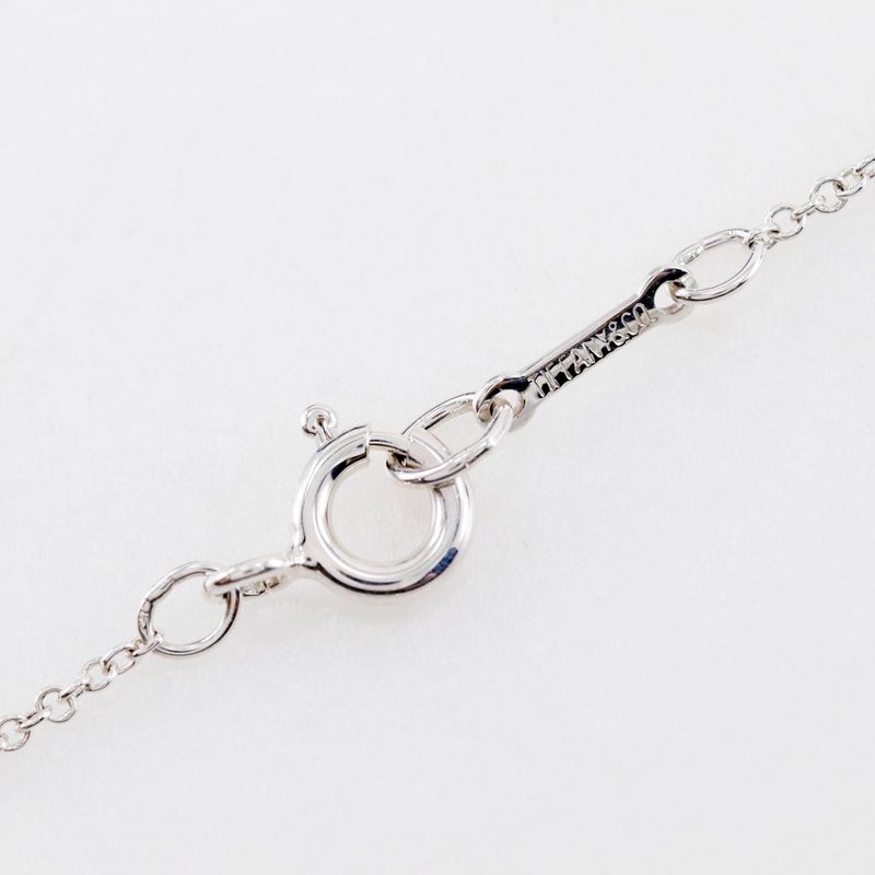 Tiffany & Co Loving Heart Paloma Picasso 925 Silver Ladies 2.7g Necklace