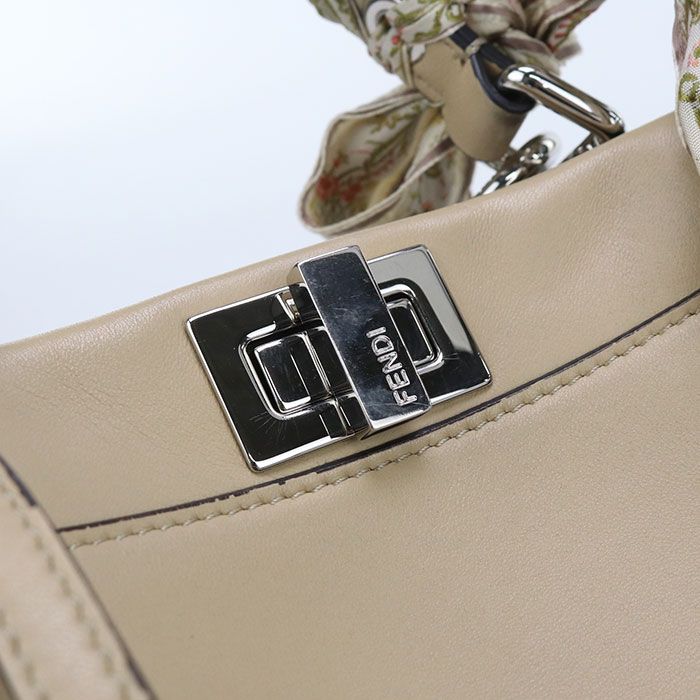 Fendi 2WAY Peekaboo Mini 8bn244 Handbag Calf Ladies