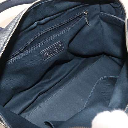 Chanel Beau Ring Bag 2WAY Deauville Boston Bag Denim 20986860 Womens