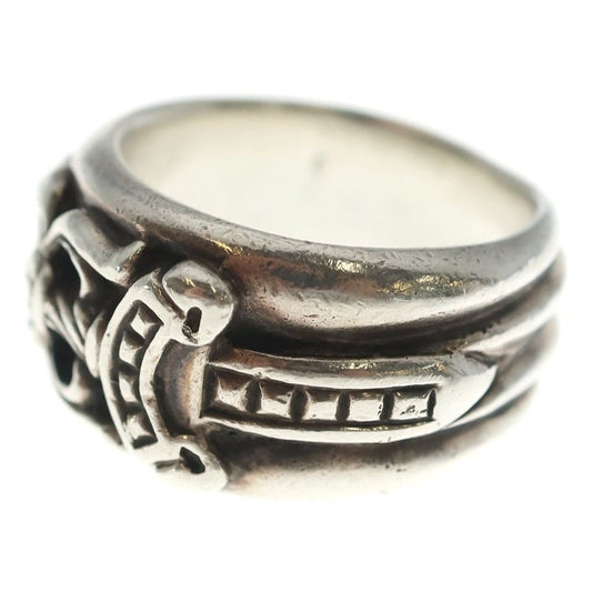 Chrome Hearts Dagger Daga Ring Silver