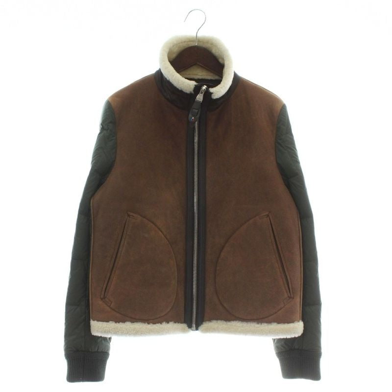 Louis Vuitton Down Jacket Blouson Outerwear Sheepskin Leather Mouton Cut